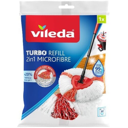Vileda Nadomestna glava Turbo Refill Microfibre 2in1 - 1 kos Cene