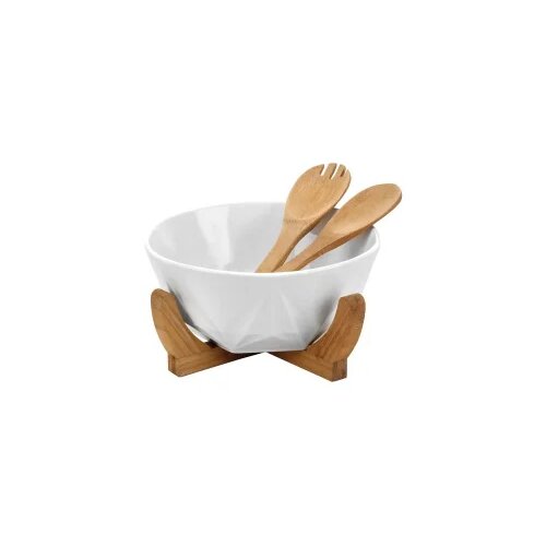 FG Posuda za salatu (keramika i bambus) BR-2407 Slike