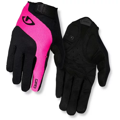 Giro Dámské cyklistické rukavice Tessa LF černo-růžové, M