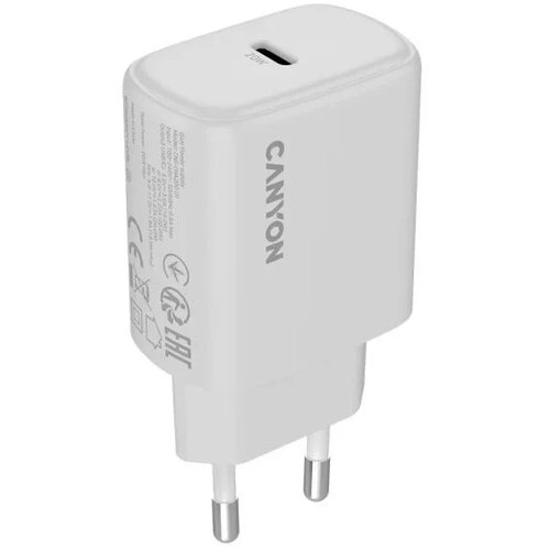 Canyon charger OnCharge 200 20W 1xPD EU White Slike
