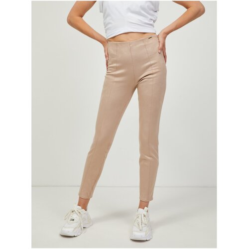 Guess Maya Beige Women&amp;#039;s Leggings - Women Slike