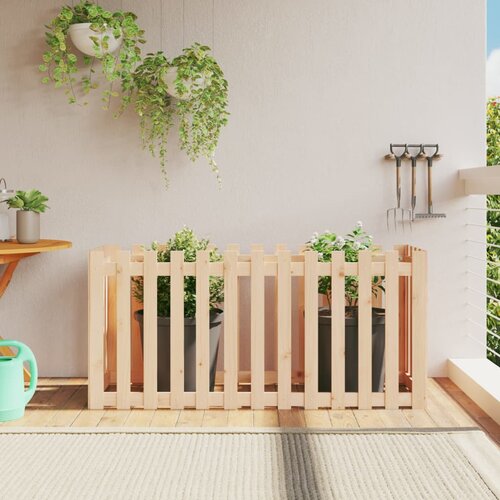 vidaXL Povišena vrtna gredica 150x50x50 cm od masivne borovine Cijene