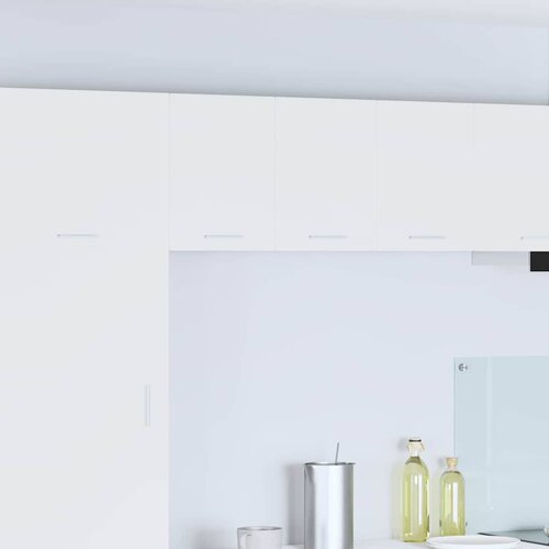 VidaXL Viseći ormarić s policom Riga 2 pcs Bijelo 30 x 31 x 40 cm Slike