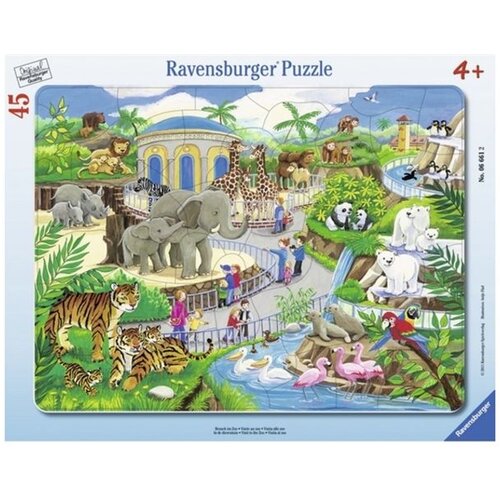 Ravensburger puzzle (slagalice) - Poseta zoo vrtu RA06661 Slike