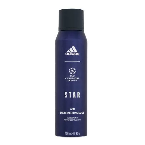 Adidas UEFA Champions League Star Aromatic & Citrus Scent 150 ml sprej za moške