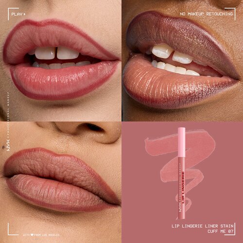 NYX Professional Makeup Lip Lingerie olovka za usne za dugotrajni efekt nijansa 07 Cuff Me 1 ml Slike