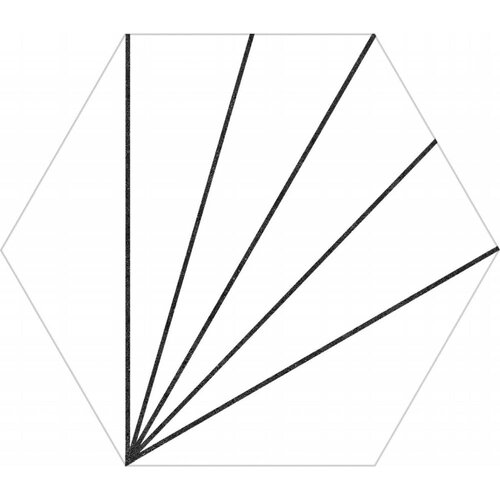 Aster Blanco Hexagonal 22x25 Cene