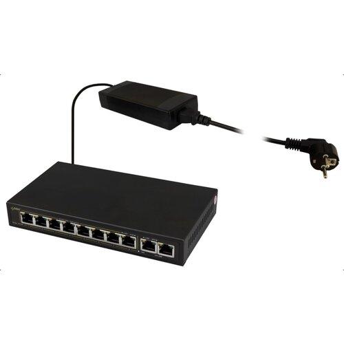 Pulsar SG108 network switch Gigabit Ethernet (10/100/1000) Power over Ethernet (PoE) Black Cijene