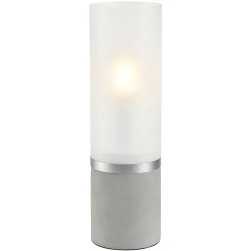 Markslöjd Bijelo-siva betonska stolna lampa (visina 30 cm) Molo -