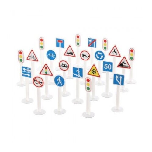 Saobracajni znaci 24 PCS ( 17/64219 ) Slike