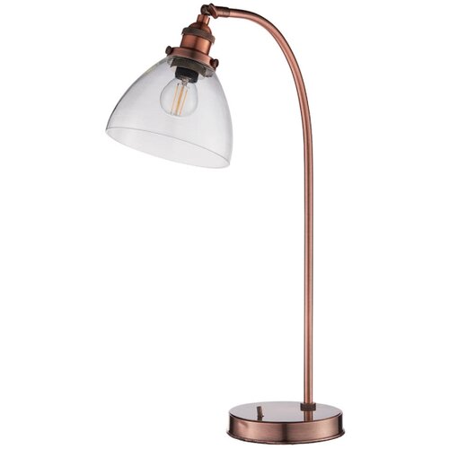  Endon 77861 - Stona lampa HANSEN 1xE27/40W/230V bakarna Slike