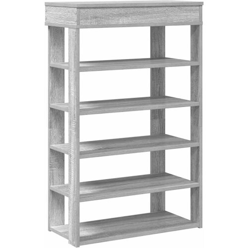 Maison Chic Regal za čevlje - Polica za čevlje siva sonoma 60x30x98 cm inženirski les, (21778033) Cene
