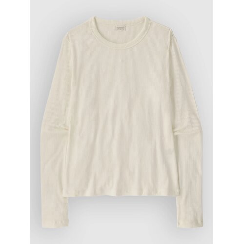 Patagonia Rib Knit Top Majica z dolgimi rokavi white Slike