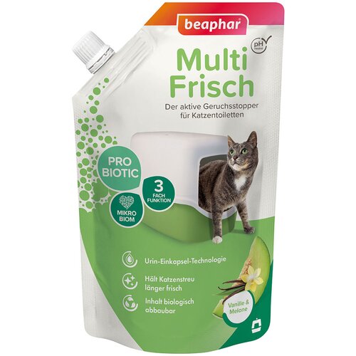 Beaphar Multi-Fresh za mačja stranišča - Vanilija & melona 400 g Cene