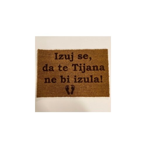  Otirač sa natpisom Izuj se Cene