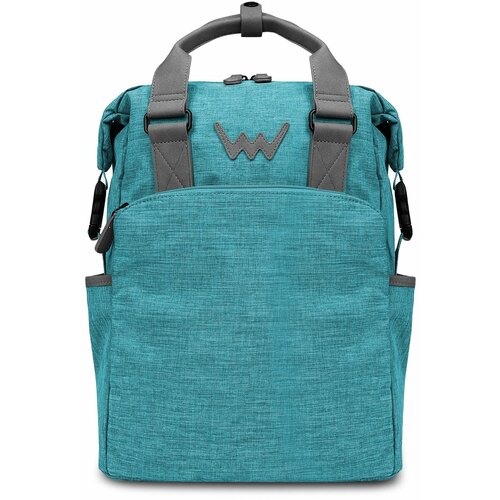 Vuch Lien Turquoise urban backpack Slike