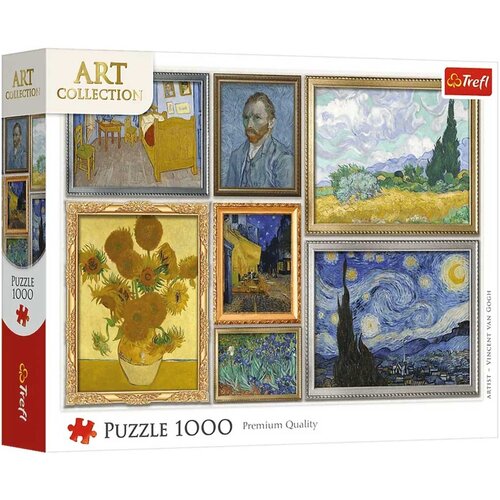 Trefl Art Collection: Zbirka Vincenta van Gogha 1000-delni puzzle - Slike