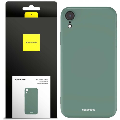 Spacecase SILIKONSKI OVITEK ZA IPHONE XR TEMNO ZELENA ZAŠČITA, (21962915) Cene