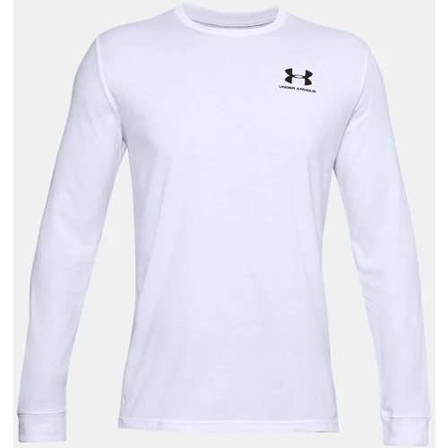 Under Armour T-Shirt UA SPORTSTYLE LEFT CHEST LS-WHT - Men