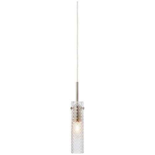 Marksl&amp;ouml;jd Staklena viseća svjetiljka u mat srebrnoj boji &amp;oslash;5x27,5 cm Vibia &amp;ndash; Slike