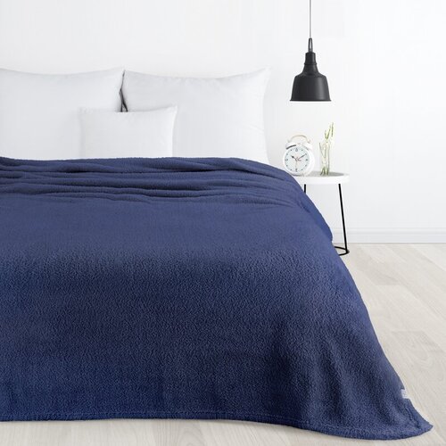 Eurofirany unisex's blanket 452273 navy blue Slike