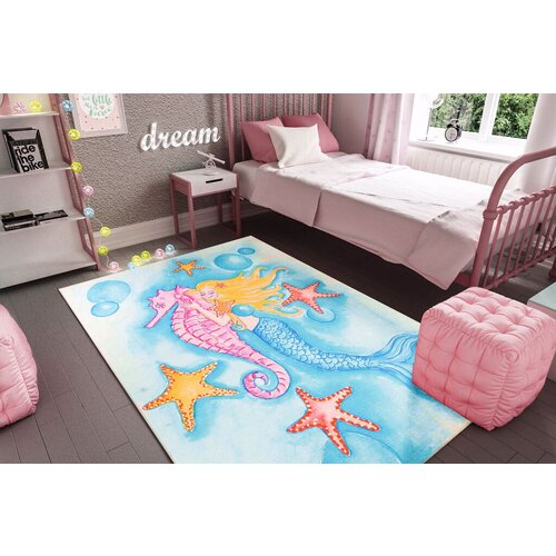 Conceptum Hypnose tepih Ada G&amp;ouml;n&amp;uuml;l Chenille 288, 75x230cm, Plavi Slike