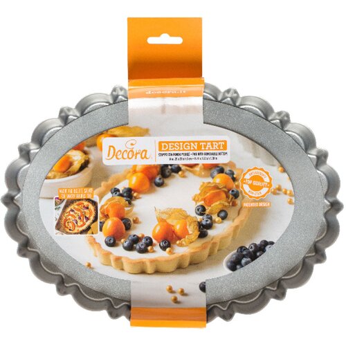 Decora kalup oval tart 29cm sa odvojivim dnom non-stick Cene