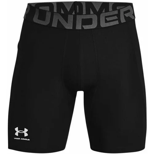 Under Armour Men's HeatGear Armour Compression Shorts Black/Pitch Gray 2XL Donje rublje za trčanje