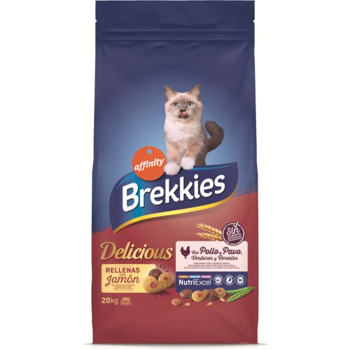 Brekkies suva hrana za mačke piletina i ćuretina, 20 kg Cene