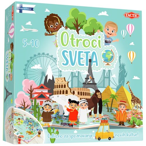Tactic družabna igra Otroci sveta Slike