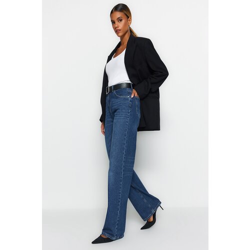 Trendyol Jeans - Blue - Wide leg Cene