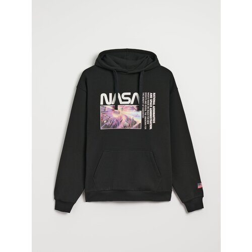 House - Majica s kapuljačom NASA - Crna Cene
