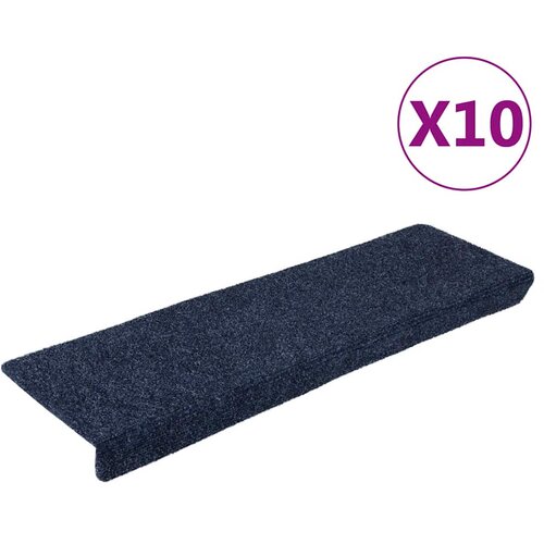  Prostirke za stepenice samoljepljive 10 kom 65x21x4 cm antracit pravokutni rub Cene