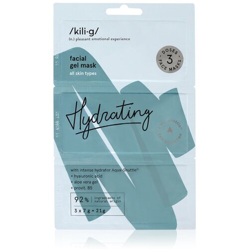Kilig Hidratantna gel maska za lice 3 x 7g || Ecobeauty Cene