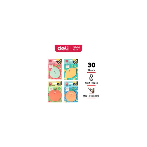Deli STIKER BLOK VOĆKICE 76×76mm - 30 lista - 4 dezena EA55602 Cene