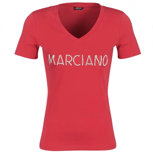 Marciano logo patch crystal red