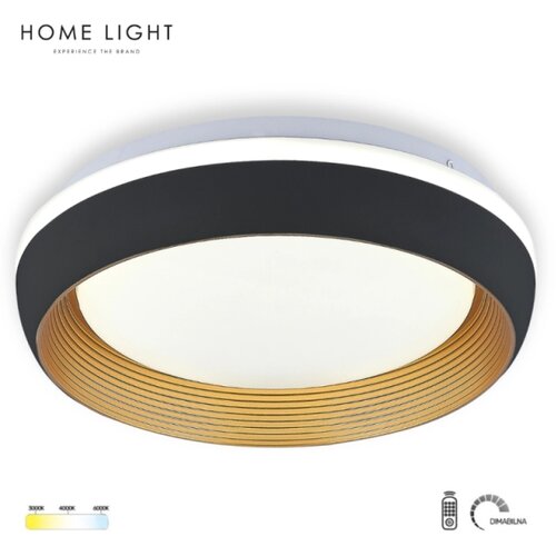 Solea 112 PLAFONSKA SVETILJKA 24/48W CCT CRNA/ZLATO DIM Slike