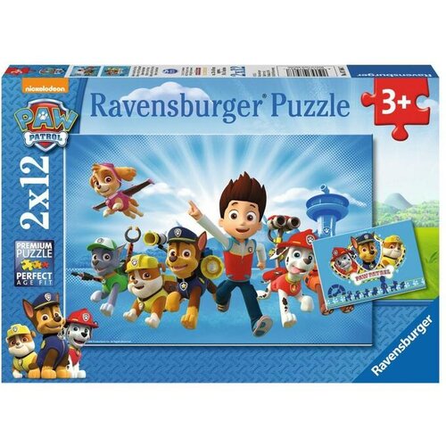 Ravensburger 2x12 delna sestavljanka tačke na patruljiryder 075867 Cene