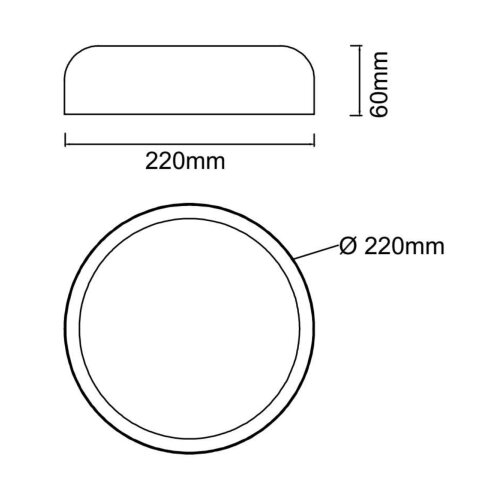 Open Design OR85938-LED Plafonsko svetlo CEDRONE LED/14W/230V CCT prečnik 22 cm bež. Slike