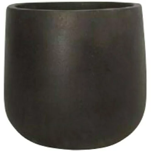  Tegla za cvijeće Cement Iron (Vanjska dimenzija (ø x V): 22 x 22 cm, Beton, Crne boje)
