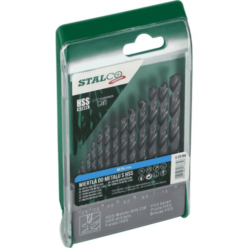  Set svrdla 2-8mm 13/1 Stalco Premium Slike