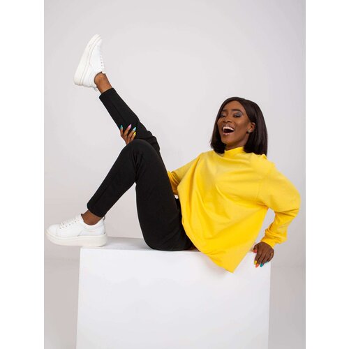 BASIC Feel Good Sweatshirt-RV-BL-5185.90P-yellow Cene
