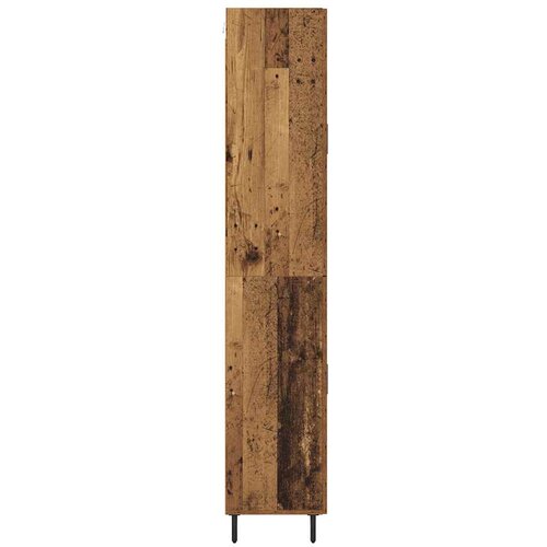  Highboard 2 pcs Staro drvo Inženjerska drva i staklo Slike