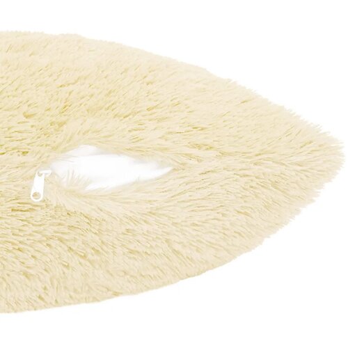  Presvlaka za jastuk 2 pcs HEERLEN Krem 40 x 60 cm PV flis - Krem 40 x 60 cm 2 Slike