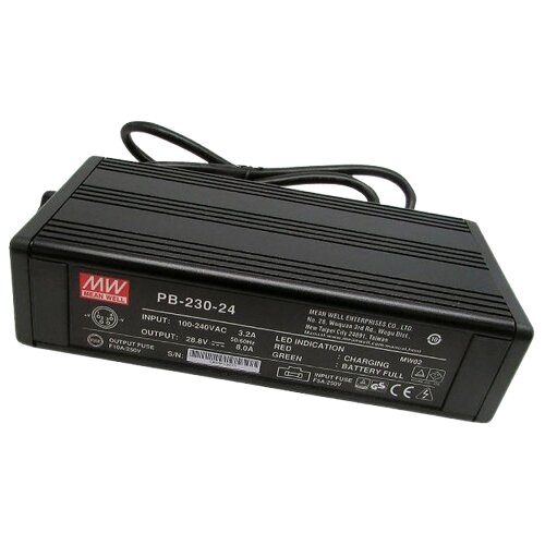 Mean Well Punjač akumulatora Li-Ion baterija PB-230-24, 230 W, 24 V, 8 A Cene