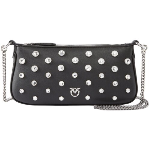 Pinko Torbice HALF MOON BAGUETTE MINI C 105914 A2XQ Črna Cene