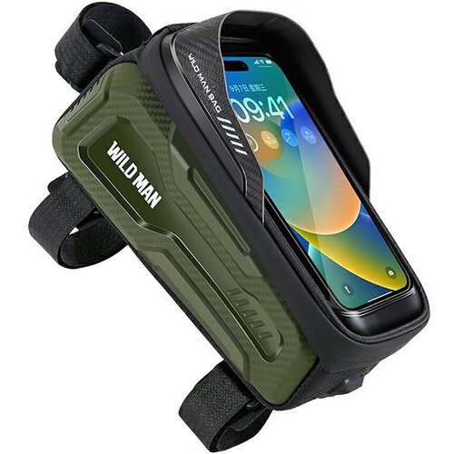 Wildman kovček za kolesa M20 bike frame sack, zelen pokrov, (21981446) Slike