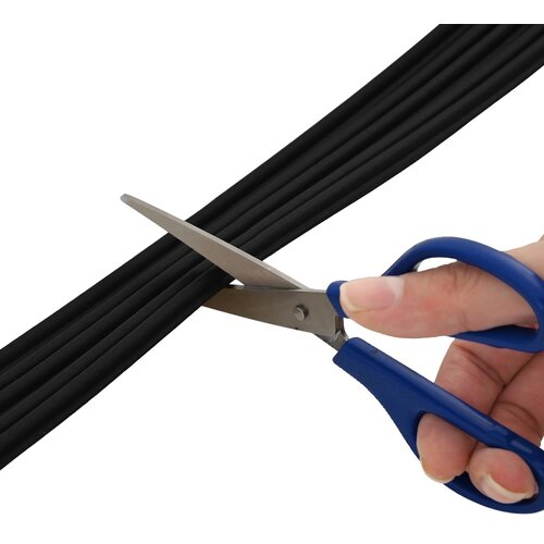  Samoljepiva brtvila za prozore Crna 9 x 6 mm 12 m EPDM pjena Slike