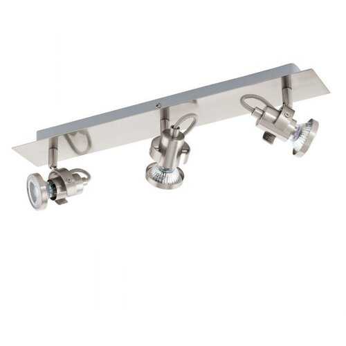 Eglo tukon 3 reflektor/3, led, gu10, 3x3,3w, 3x240lm, nikl/mat Cene
