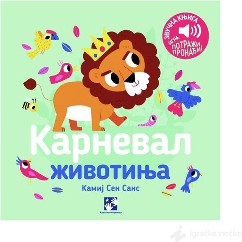 Igračke Zvrčke Karneval životinja: zvučna knjiga Cene